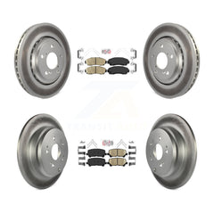 Transit Auto KGA-101457 Disc Brake Kit for 2015-2017 Honda Odyssey - Front and Rear