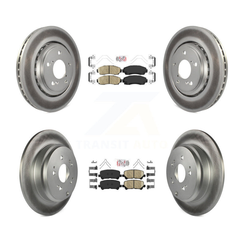 Transit Auto KGA-101457 Disc Brake Kit for 2015-2017 Honda Odyssey - Front and Rear