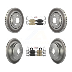 Transit Auto KGA-101459 Disc Brake Kit for 2015-2017 Honda Odyssey - Front and Rear