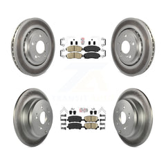 Transit Auto KGA-101460 Disc Brake Kit for 2015-2017 Honda Odyssey - Front and Rear