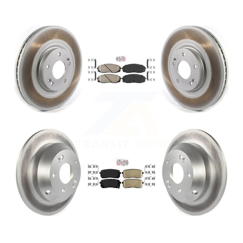 Transit Auto KGA-101470 Disc Brake Kit for 2015-2021 Kia Sedona - Front and Rear