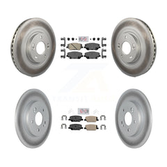 Transit Auto KGA-101471 Disc Brake Kit for 2019-2020 Hyundai Santa Fe - Front and Rear