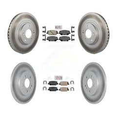 Transit Auto KGA-101472 Disc Brake Kit for 2019-2020 Hyundai Santa Fe - Front and Rear