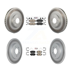 Transit Auto KGA-101473 Disc Brake Kit for 2019 Hyundai Santa Fe - Front and Rear