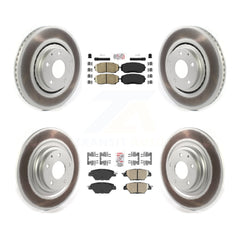 Transit Auto KGA-101476 Disc Brake Kit for 2016-2023 Mazda CX-9 - Front and Rear