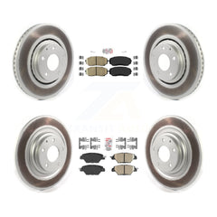 Transit Auto KGA-101477 Disc Brake Kit for 2016-2023 Mazda CX-9 - Front and Rear