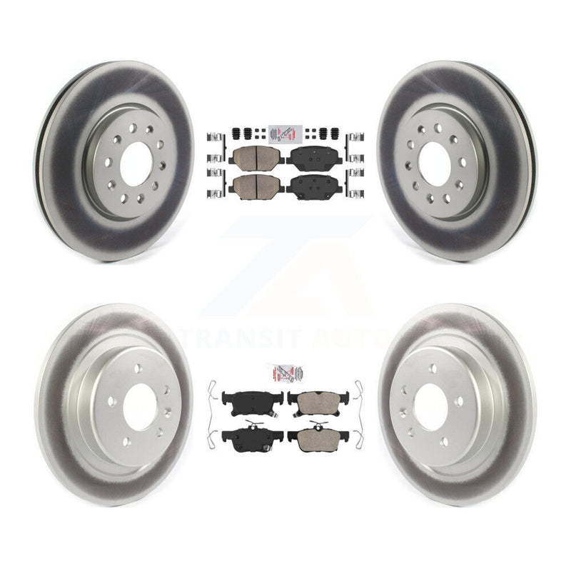 Transit Auto KGA-101480 Disc Brake Kit for 2016-2018 Buick Envision - Front and Rear