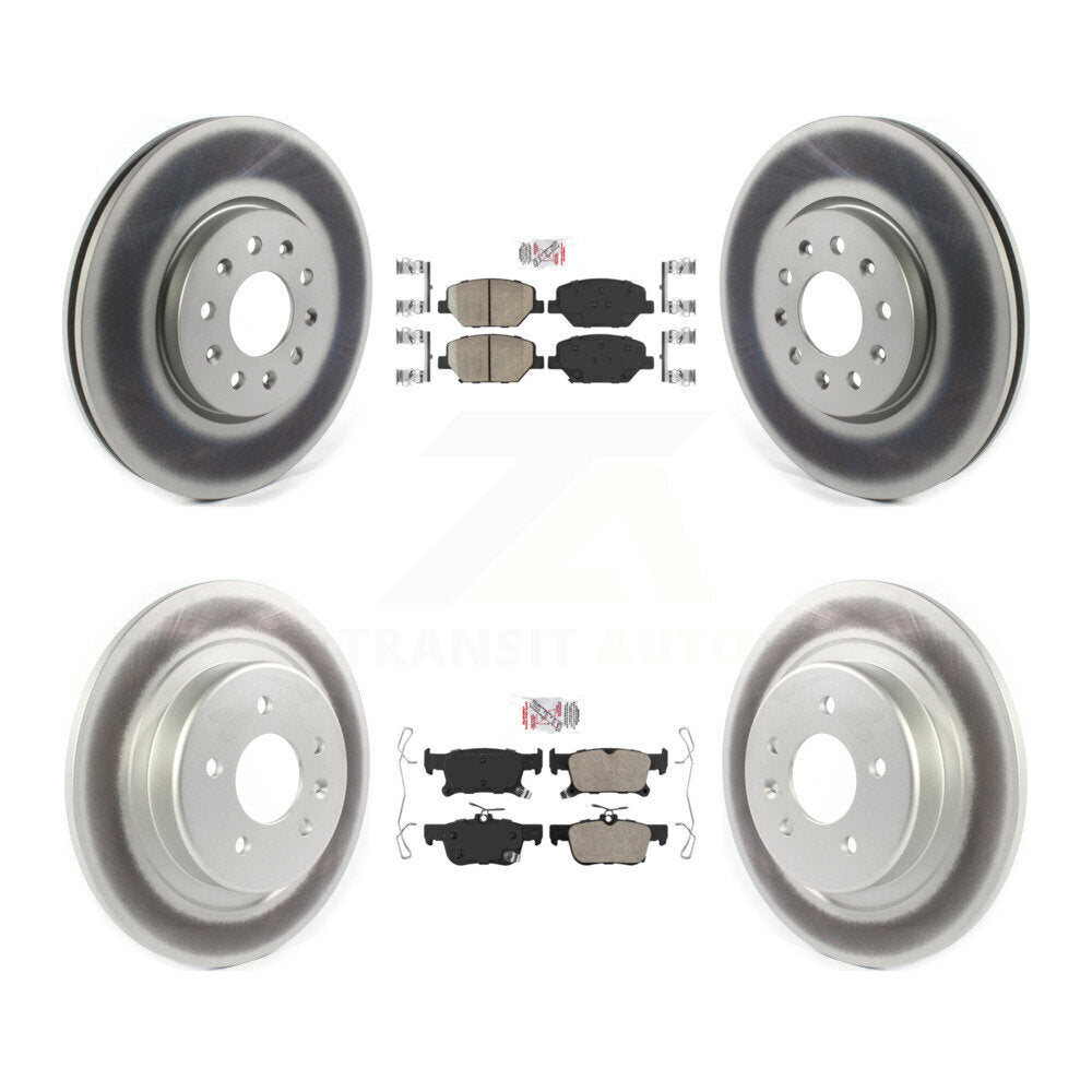 Transit Auto KGA-101481 Disc Brake Kit for 2016-2018 Buick Envision - Front and Rear