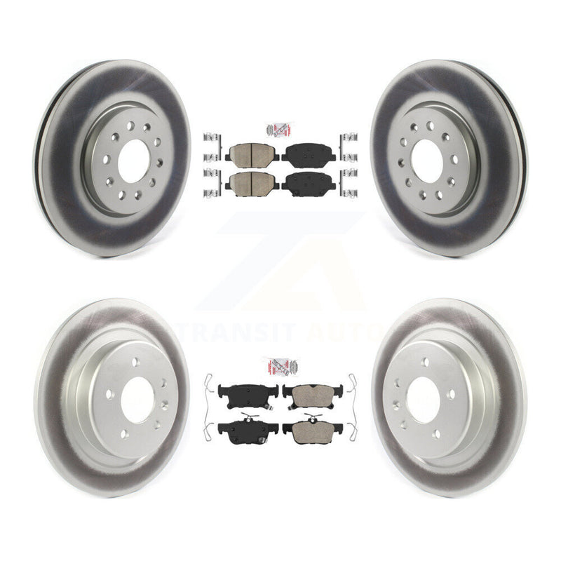 Transit Auto KGA-101481 Disc Brake Kit for 2016-2018 Buick Envision - Front and Rear