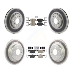 Transit Auto KGA-101485 Disc Brake Kit for 2016-2018 Buick Envision - Front and Rear