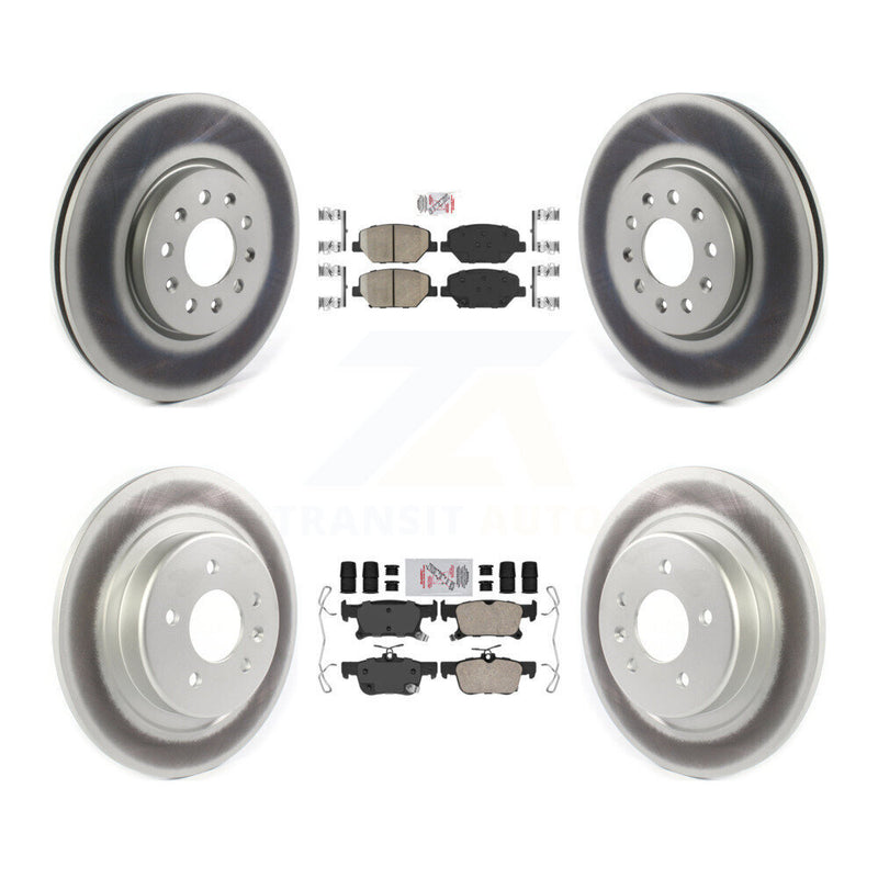 Transit Auto KGA-101485 Disc Brake Kit for 2016-2018 Buick Envision - Front and Rear