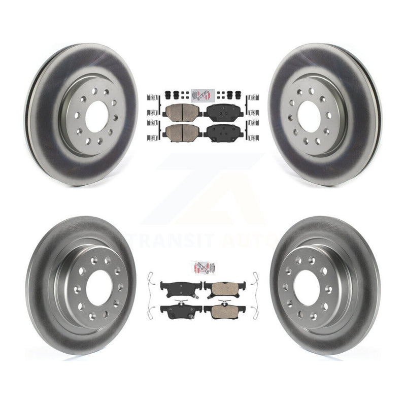 Transit Auto KGA-101486 Disc Brake Kit for 2016-2018 Buick Envision - Front and Rear