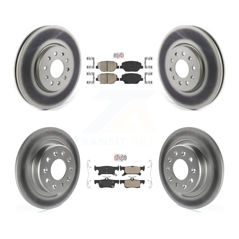 Transit Auto KGA-101487 Disc Brake Kit for 2016-2018 Buick Envision - Front and Rear