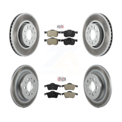 Transit Auto KGA-101491 Disc Brake Kit for 1999-2009 Volvo S60, Volvo S80 and More - Front and Rear