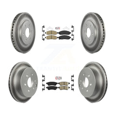 Transit Auto KGA-101495 Disc Brake Kit for 2005-2019 Suzuki Equator, Nissan Frontier - Front and Rear