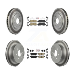 Transit Auto KGA-101501 Disc Brake Kit for 2005-2023 Nissan Frontier, Suzuki Equator, Nissan Xterra - Front and Rear
