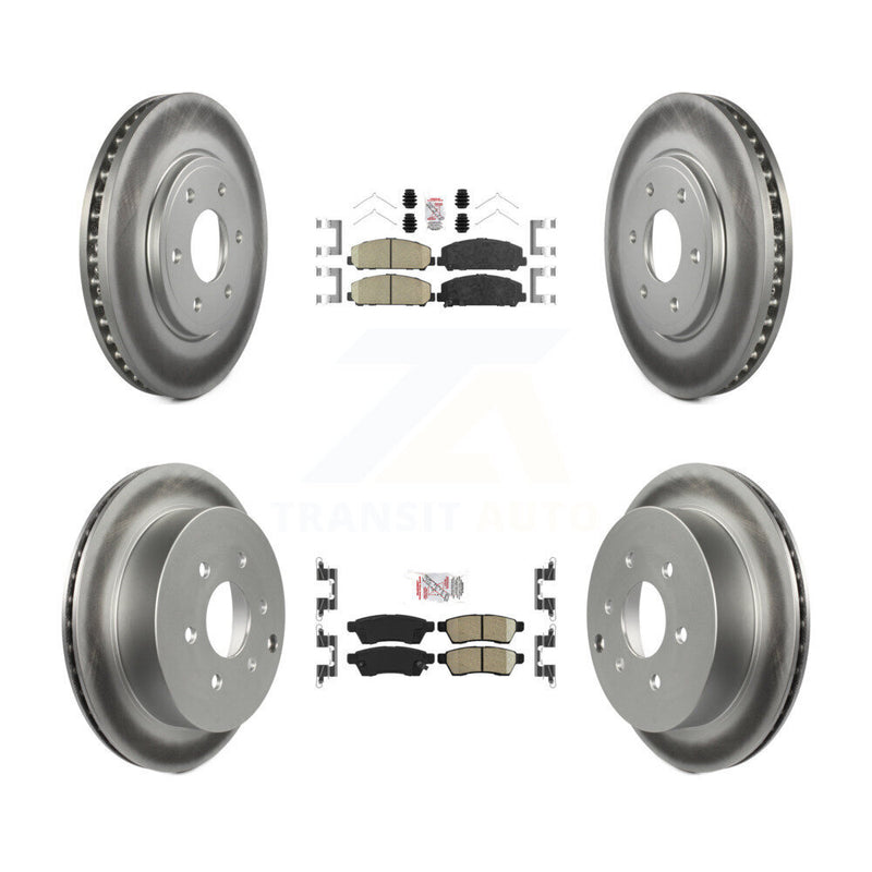 Transit Auto KGA-101503 Disc Brake Kit for 2011-2012 Suzuki Equator - Front and Rear