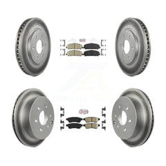 Transit Auto KGA-101504 Disc Brake Kit for 2011-2012 Suzuki Equator - Front and Rear