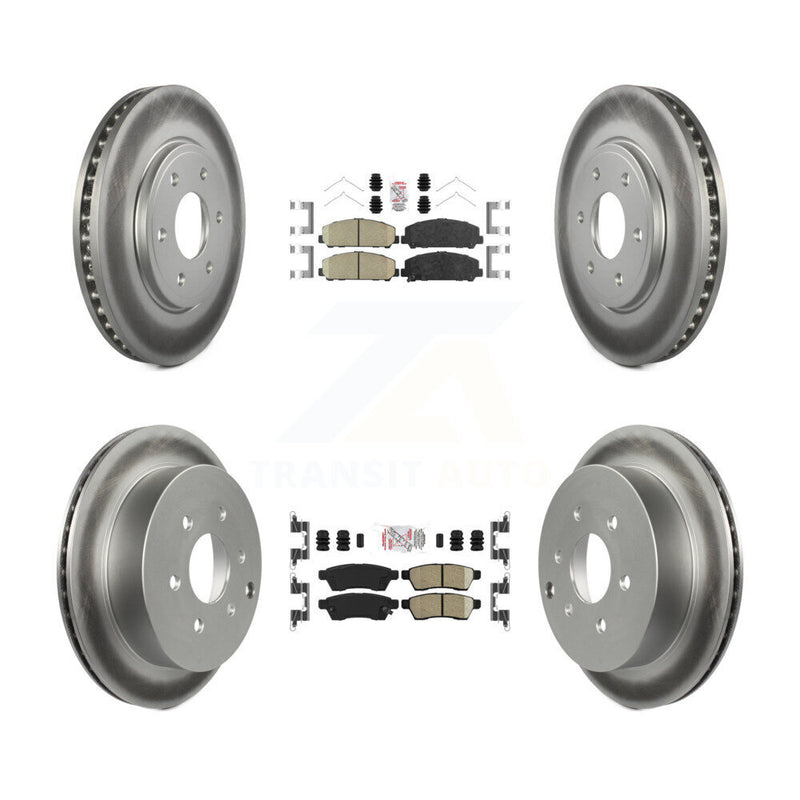 Transit Auto KGA-101505 Disc Brake Kit for 2011-2012 Suzuki Equator - Front and Rear