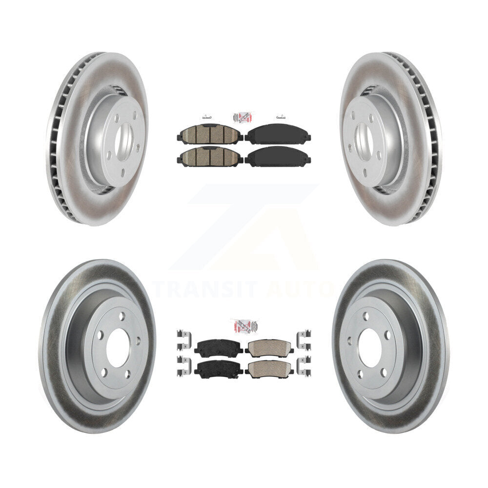 Transit Auto KGA-101507 Disc Brake Kit for 2015-2017 Ford Mustang - Front and Rear