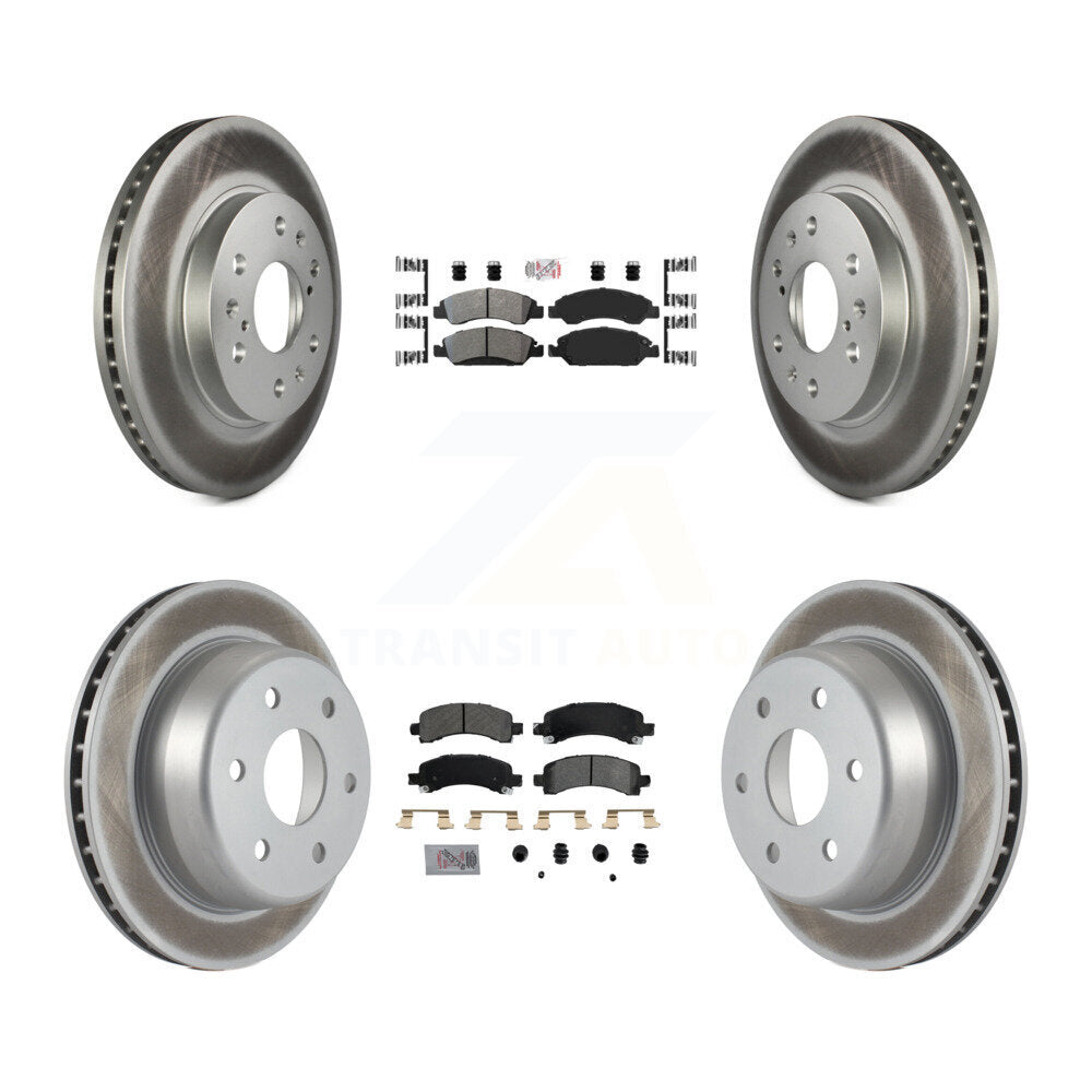 Transit Auto KGA-101509 Disc Brake Kit for 2009-2014 Chevrolet Express 1500, GMC Savana 1500 - Front and Rear