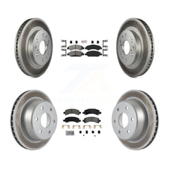 Transit Auto KGA-101509 Disc Brake Kit for 2009-2014 Chevrolet Express 1500, GMC Savana 1500 - Front and Rear