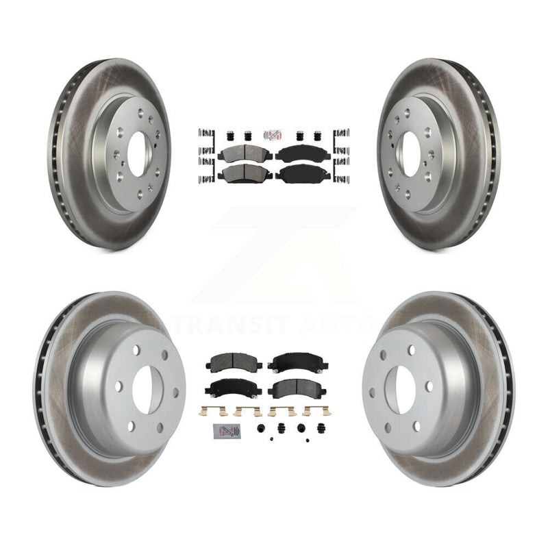Transit Auto KGA-101509 Disc Brake Kit for 2009-2014 Chevrolet Express 1500, GMC Savana 1500 - Front and Rear
