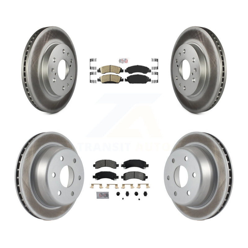 Transit Auto KGA-101510 Disc Brake Kit for 2009-2014 Chevrolet Express 1500, GMC Savana 1500 - Front and Rear