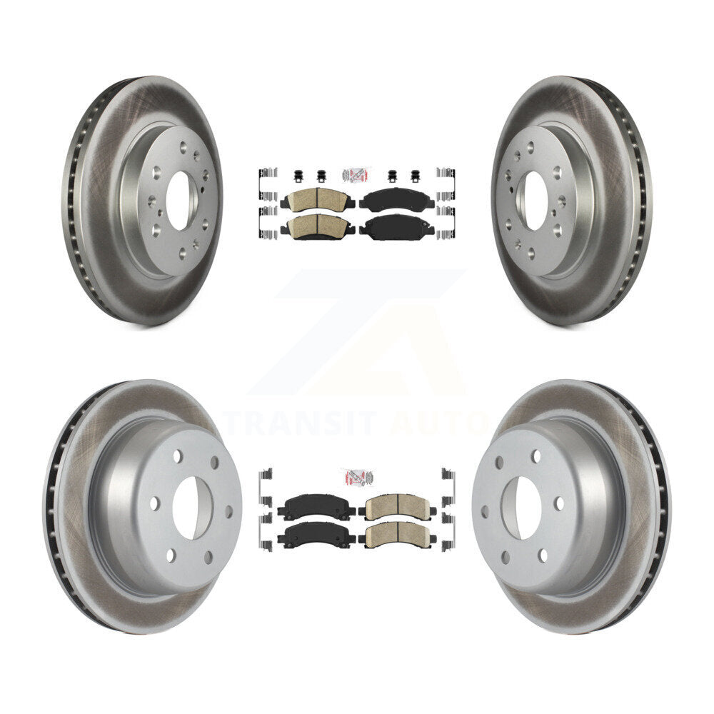Transit Auto KGA-101511 Disc Brake Kit for 2009-2014 Chevrolet Express 1500, GMC Savana 1500 - Front and Rear
