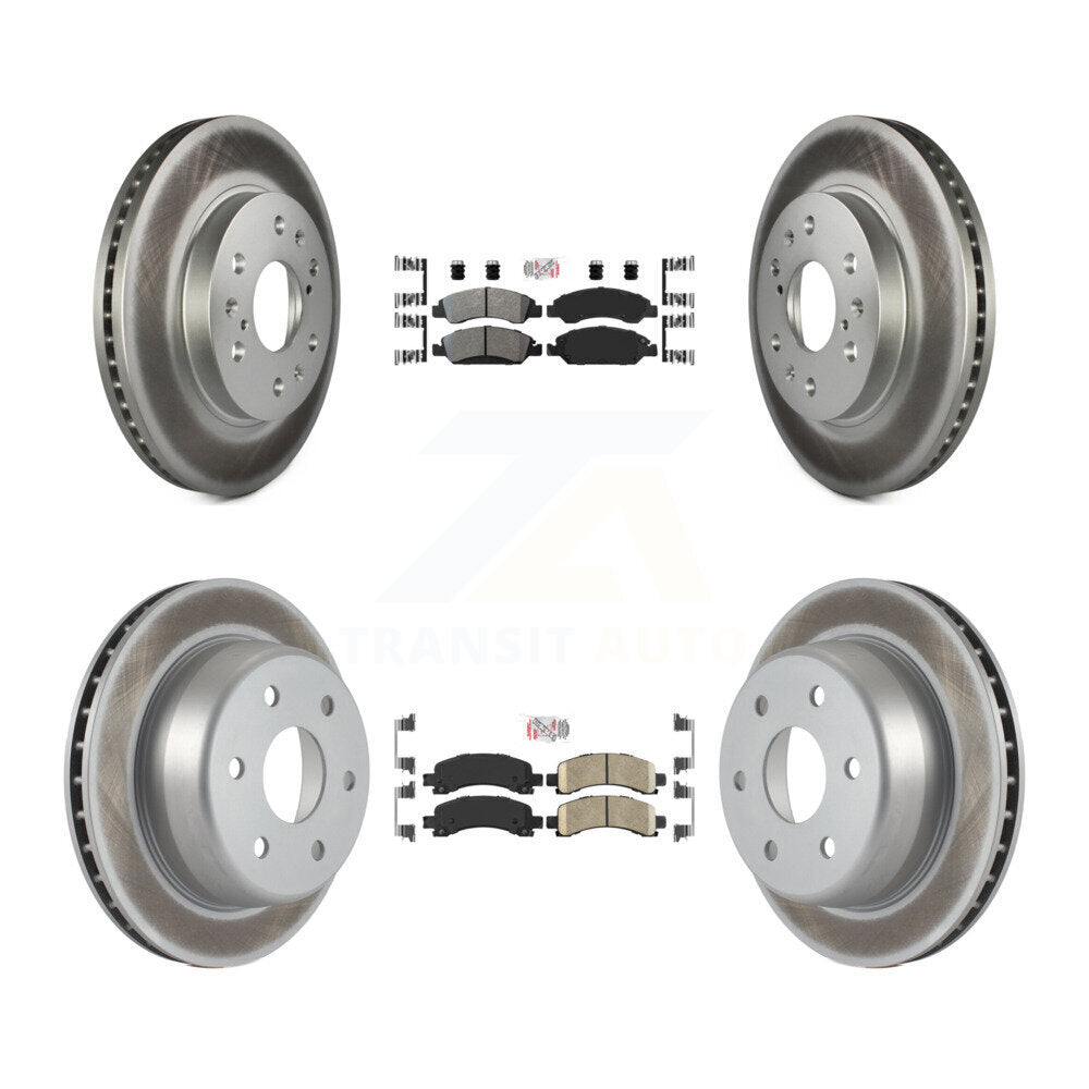 Transit Auto KGA-101512 Disc Brake Kit for 2009-2014 Chevrolet Express 1500, GMC Savana 1500 - Front and Rear