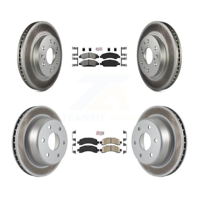 Transit Auto KGA-101512 Disc Brake Kit for 2009-2014 Chevrolet Express 1500, GMC Savana 1500 - Front and Rear