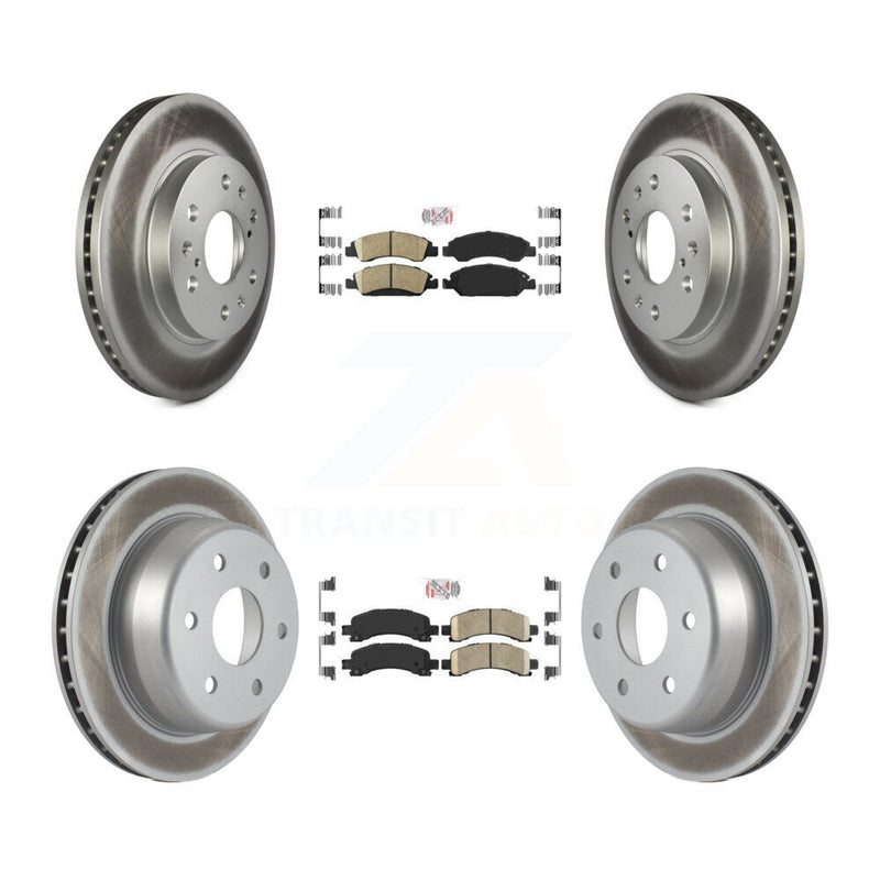 Transit Auto KGA-101513 Disc Brake Kit for 2009-2014 Chevrolet Express 1500, GMC Savana 1500 - Front and Rear