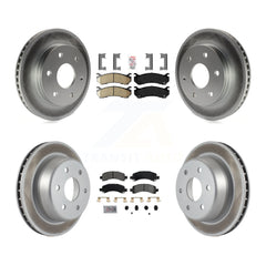 Transit Auto KGA-101514 Disc Brake Kit for 2002-2008 Cadillac Escalade, Chevrolet Avalanche 1500 and More - Front and Rear