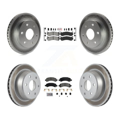 Transit Auto KGA-101515 Disc Brake Kit for 2002-2008 Cadillac Escalade, Chevrolet Avalanche 1500 and More - Front and Rear