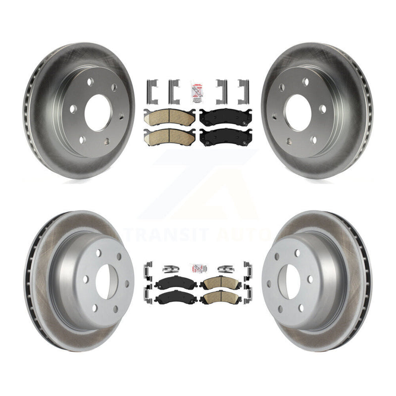 Transit Auto KGA-101516 Disc Brake Kit for 2000-2006 Chevrolet Silverado 1500, GMC Sierra 1500 and More - Front and Rear