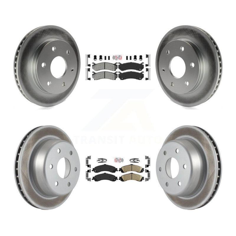 Transit Auto KGA-101517 Disc Brake Kit for 2000-2006 Chevrolet Silverado 1500, GMC Sierra 1500 and More - Front and Rear
