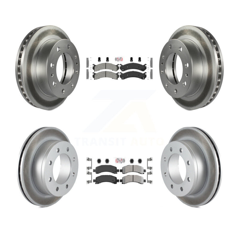 Transit Auto KGA-101524 Disc Brake Kit for 2006-2018 Chevrolet Express 2500, GMC Savana 2500 - Front and Rear