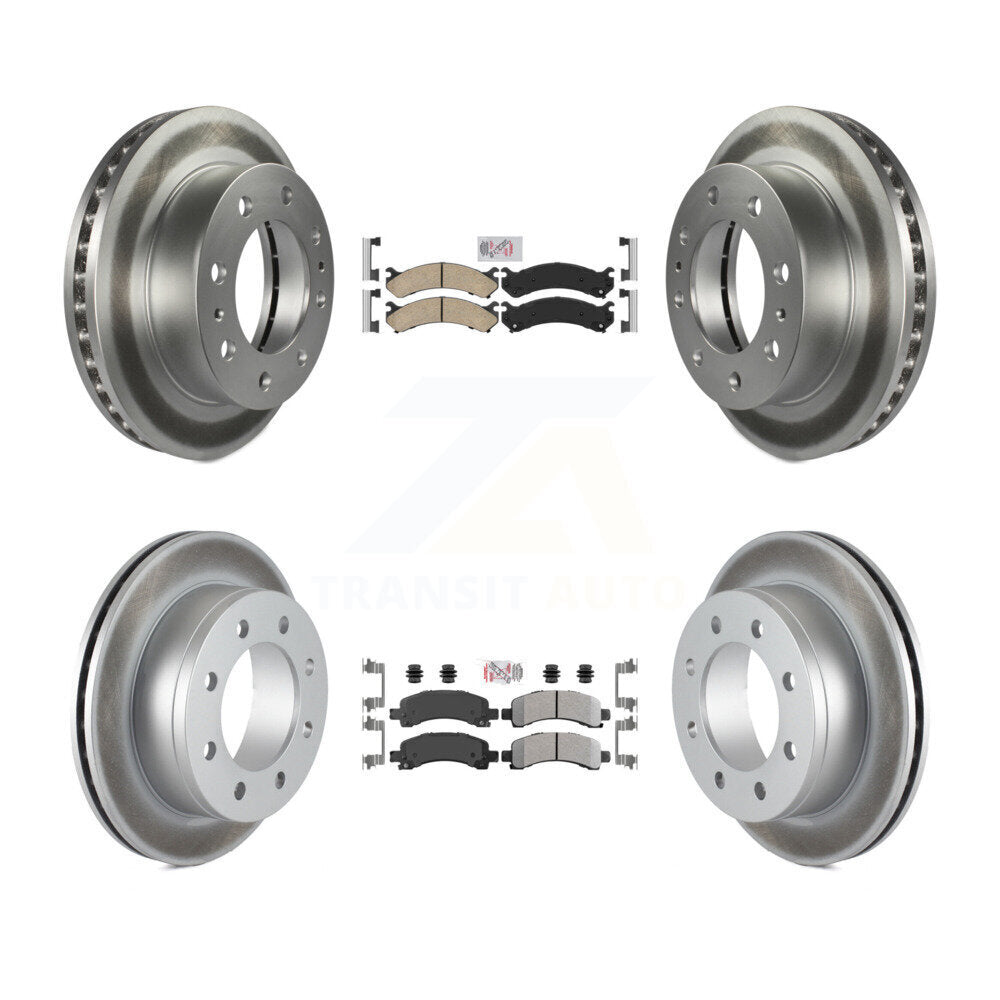 Transit Auto KGA-101525 Disc Brake Kit for 2006-2018 Chevrolet Express 2500, GMC Savana 2500 - Front and Rear