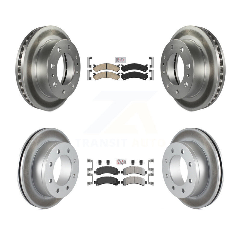 Transit Auto KGA-101525 Disc Brake Kit for 2006-2018 Chevrolet Express 2500, GMC Savana 2500 - Front and Rear