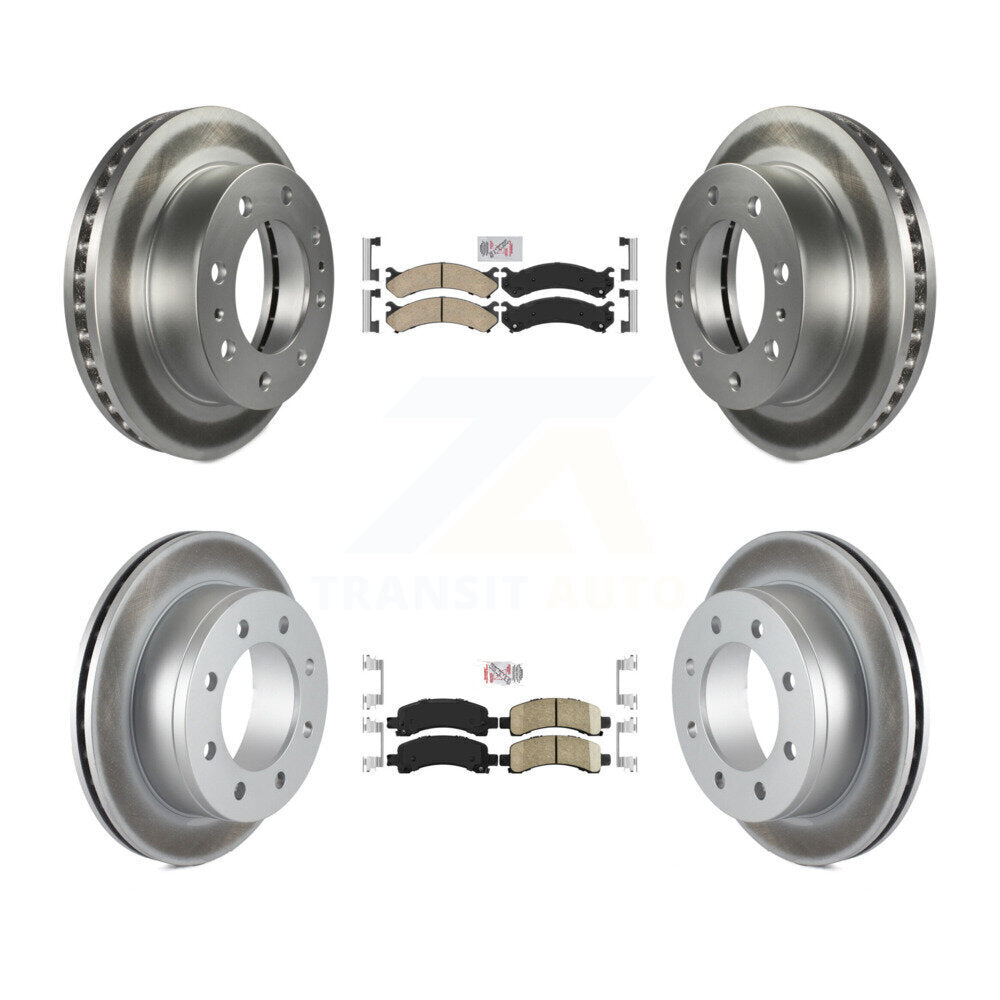 Transit Auto KGA-101535 Disc Brake Kit for 2006-2018 Chevrolet Express 2500, GMC Savana 2500 - Front and Rear