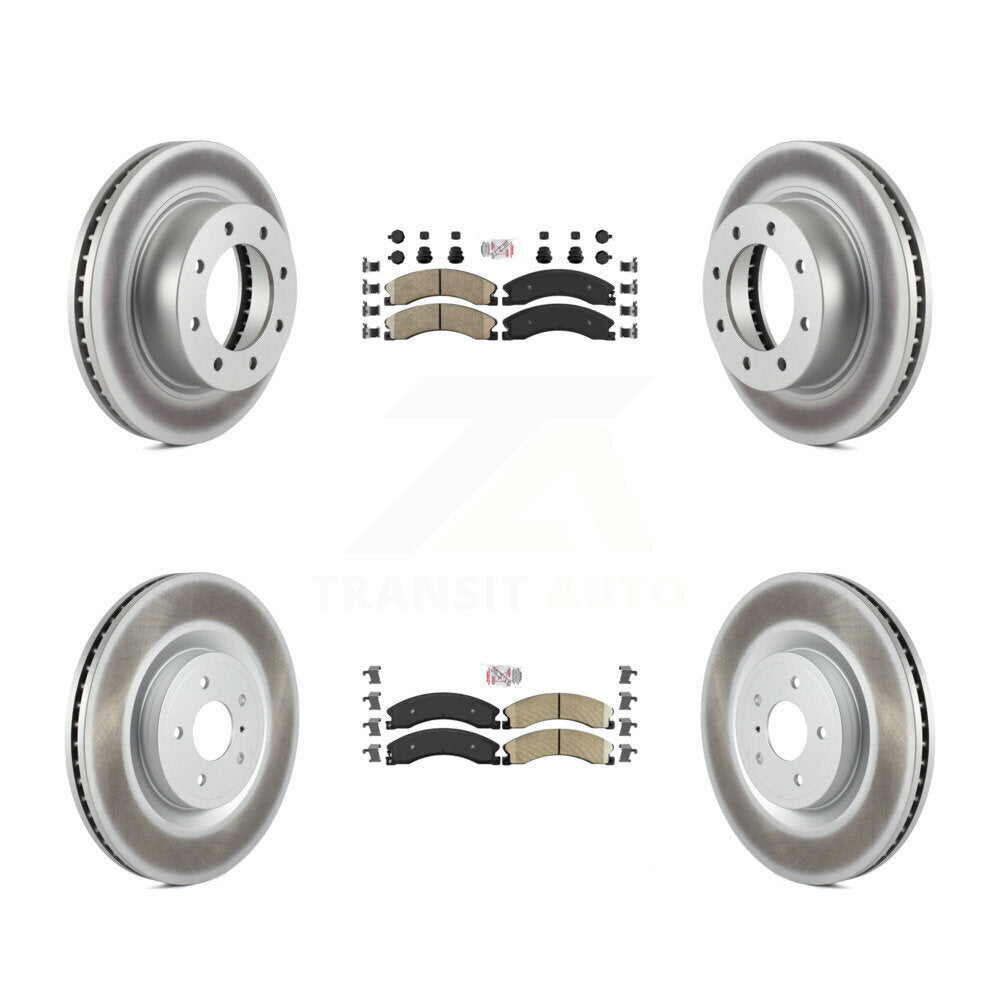Transit Auto KGA-101536 Disc Brake Kit for 2012-2021 Nissan NV1500, Nissan NV2500, Nissan NV3500 - Front and Rear