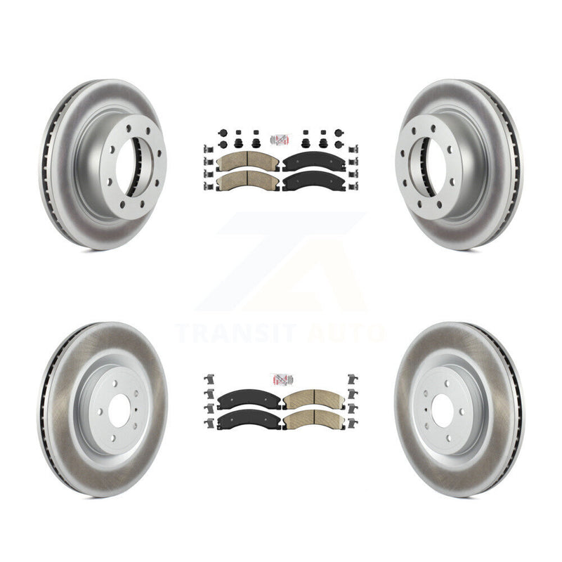 Transit Auto KGA-101536 Disc Brake Kit for 2012-2021 Nissan NV1500, Nissan NV2500, Nissan NV3500 - Front and Rear