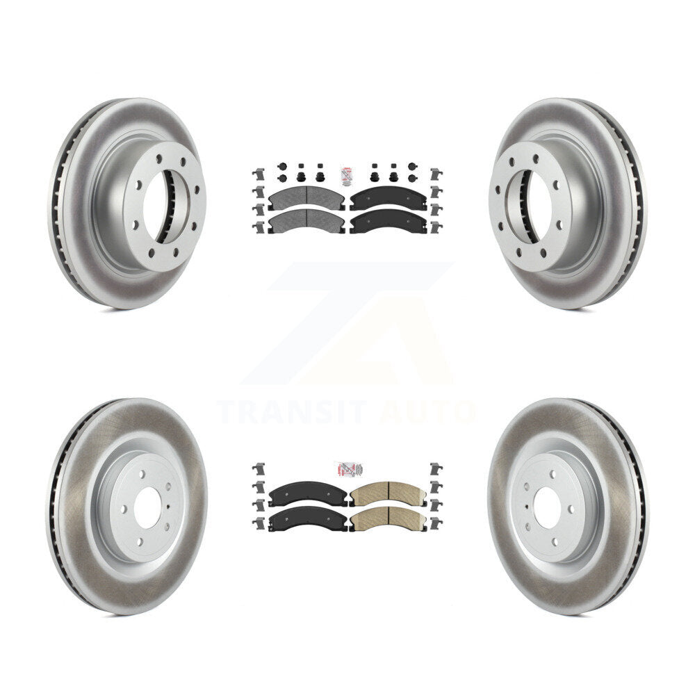 Transit Auto KGA-101537 Disc Brake Kit for 2012-2021 Nissan NV1500, Nissan NV2500, Nissan NV3500 - Front and Rear