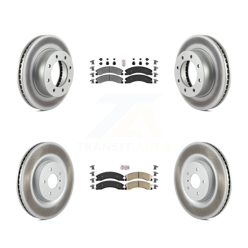 Transit Auto KGA-101537 Disc Brake Kit for 2012-2021 Nissan NV1500, Nissan NV2500, Nissan NV3500 - Front and Rear