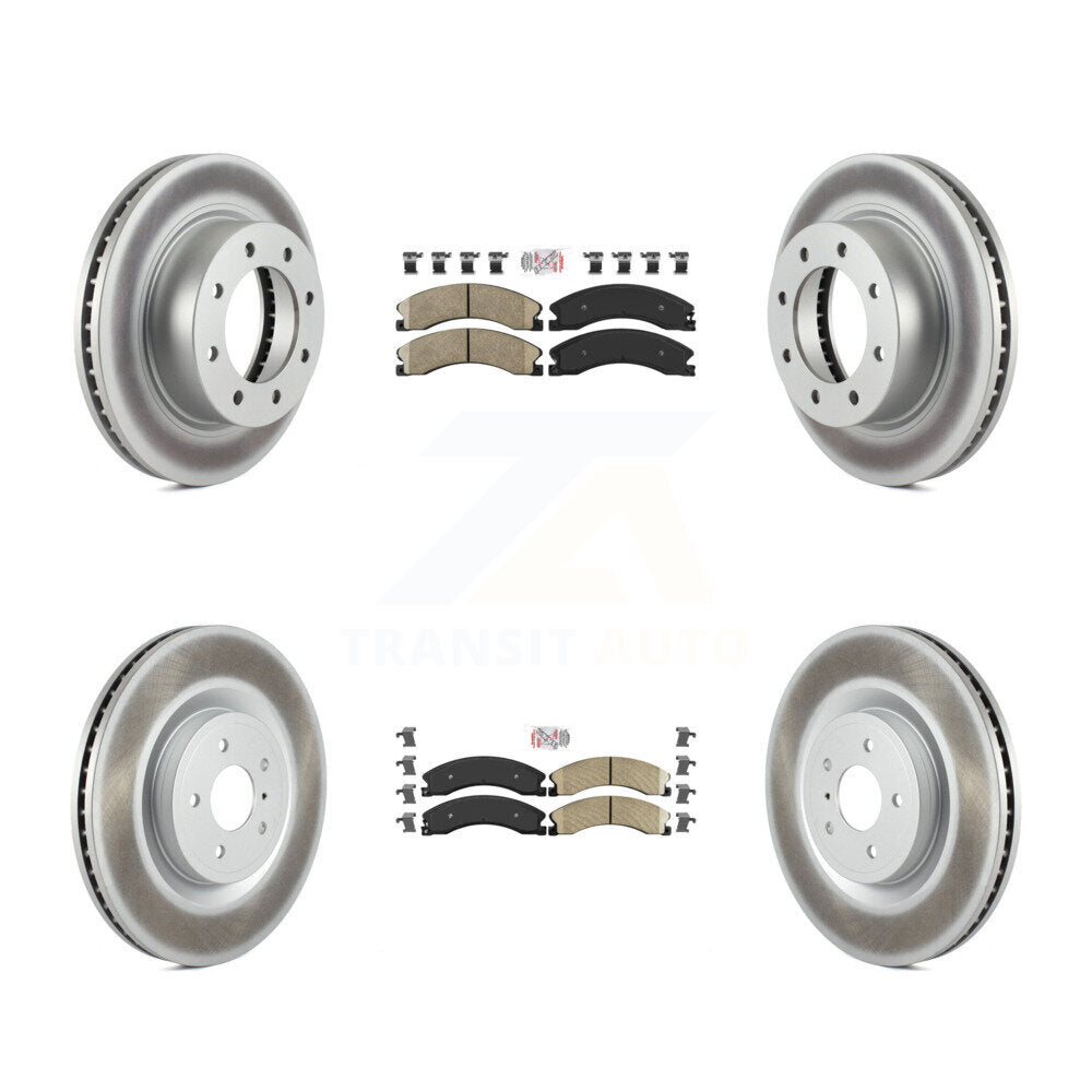 Transit Auto KGA-101538 Disc Brake Kit for 2012-2021 Nissan NV1500, Nissan NV2500, Nissan NV3500 - Front and Rear