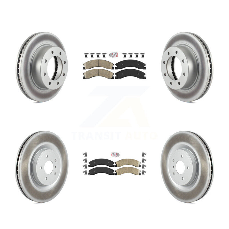 Transit Auto KGA-101538 Disc Brake Kit for 2012-2021 Nissan NV1500, Nissan NV2500, Nissan NV3500 - Front and Rear