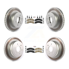 Transit Auto KGA-101539 Disc Brake Kit for 2016-2024 Nissan TITAN XD - Front and Rear