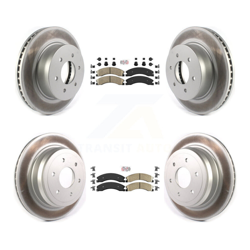 Transit Auto KGA-101539 Disc Brake Kit for 2016-2024 Nissan TITAN XD - Front and Rear