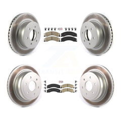 Transit Auto KGA-101541 Disc Brake Kit for 2016-2024 Nissan TITAN XD - Front and Rear