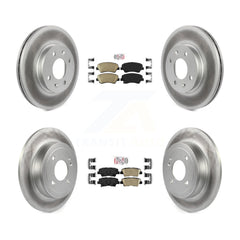 Transit Auto KGA-101542 Disc Brake Kit for 2012-2018 Kia Rio, Hyundai Accent - Front and Rear